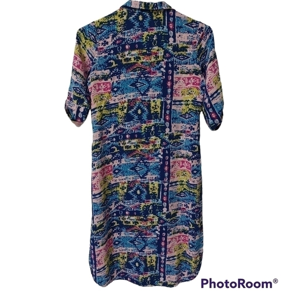 MELANGE button down dress - midi - Picture 2 of 5